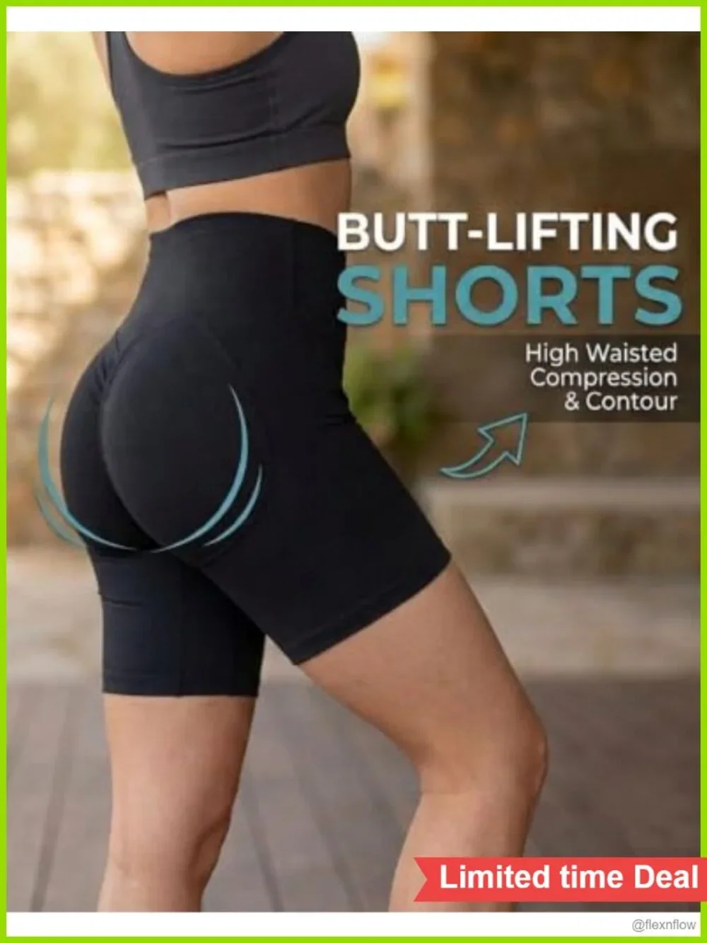7-Pack High Waisted Biker Shorts for Women with Tummy Control